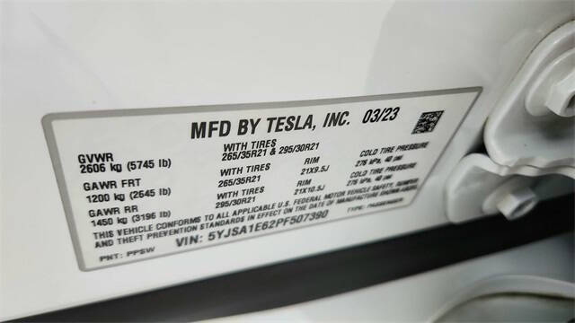 2023 Tesla Model S Plaid