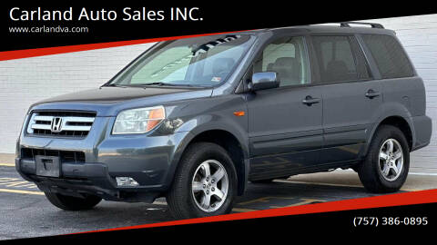 2006 Honda Pilot for sale at Carland Auto Sales INC. in Portsmouth VA