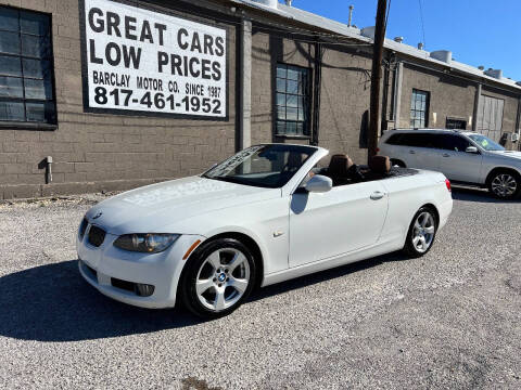 2010 BMW 3 Series for sale at BARCLAY MOTOR COMPANY in Arlington TX