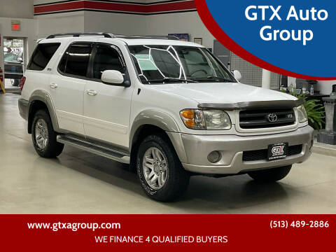 2004 Toyota Sequoia for sale at GTX Auto Group in West Chester OH