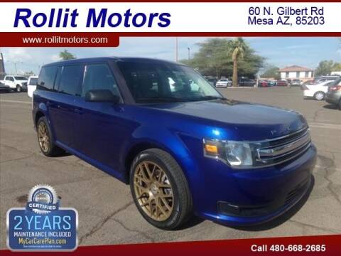 2014 Ford Flex for sale at Rollit Motors in Mesa AZ