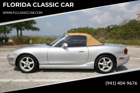 2000 Mazda MX-5 Miata for sale at FLORIDA CLASSIC CAR in Sarasota FL