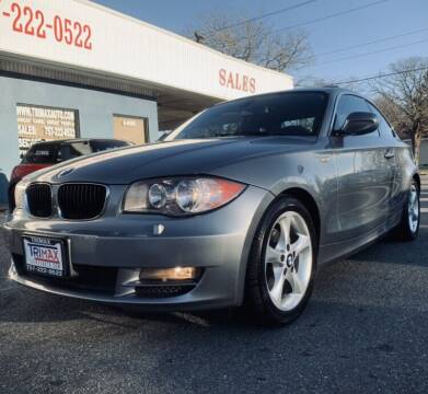 2010 BMW 1 Series for sale at Trimax Auto Group in Norfolk VA