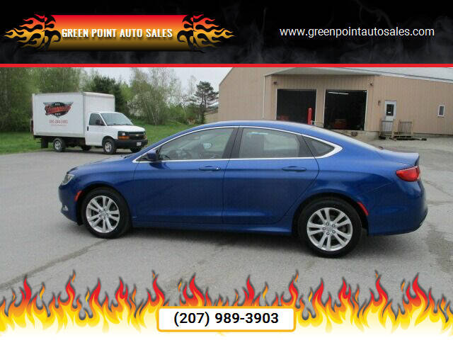 2015 Chrysler 200 for sale at Green Point Auto Sales in Brewer ME