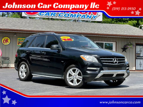 2012 Mercedes-Benz M-Class for sale at Johnson Car Company llc in Crown Point IN