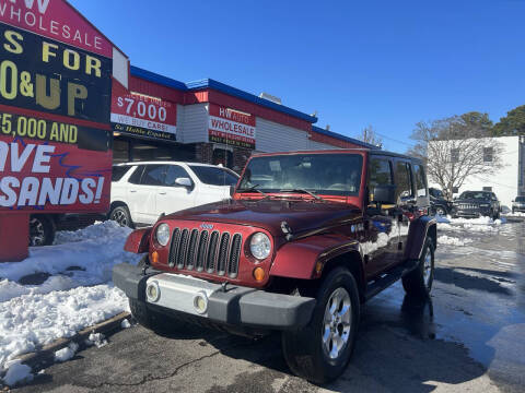 2008 Jeep Wrangler Unlimited for sale at HW Auto Wholesale in Norfolk VA