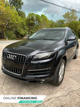 2015 Audi Q7 for sale at G&J Car Sales in Houston TX