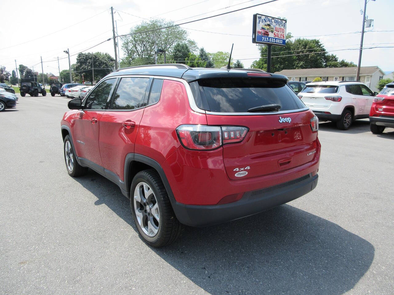 2017 Jeep Compass for sale at FINAL DRIVE AUTO SALES INC in Shippensburg, PA