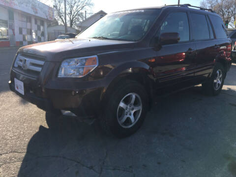 2008 Honda Pilot for sale at HIDALGOS AUTO SALES in Omaha NE