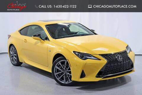 2019 Lexus RC 350 for sale at Chicago Auto Place in Downers Grove IL