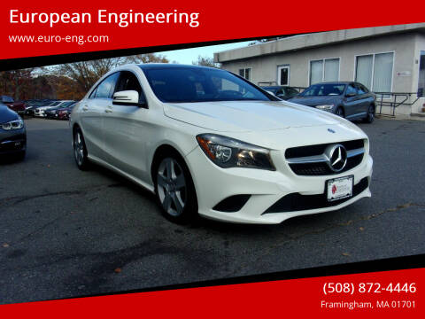 2016 Mercedes-Benz CLA for sale at European Engineering in Framingham MA