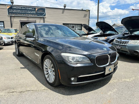 2012 BMW 7 Series for sale at Virginia Auto Mall in Woodford VA