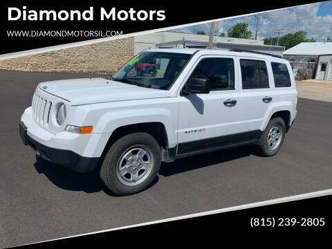 2016 Jeep Patriot for sale at Diamond Motors in Pecatonica IL