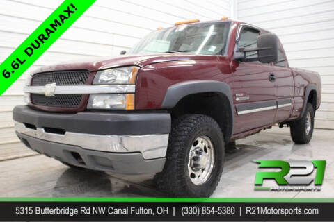 2003 Chevrolet Silverado 2500HD for sale at Route 21 Auto Sales in Canal Fulton OH