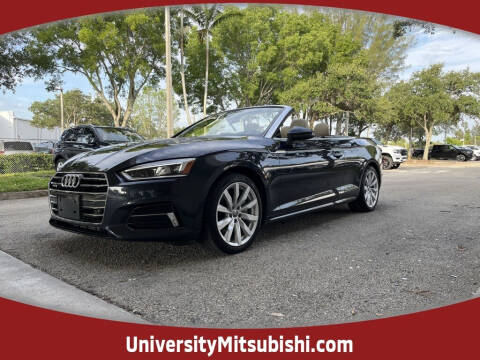 2018 Audi A5 for sale at University Mitsubishi in Davie FL