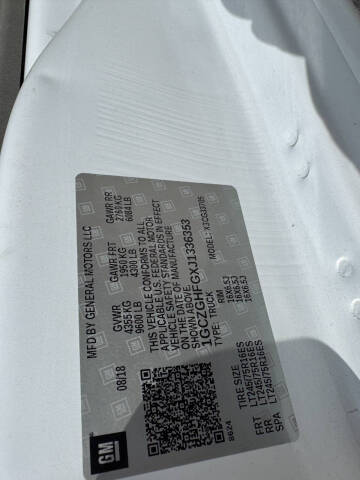 2018 Chevrolet Express 3500