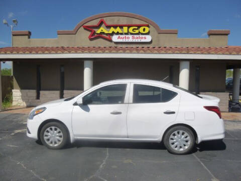 2017 Nissan Versa for sale at AMIGO AUTO SALES in Kingsville TX
