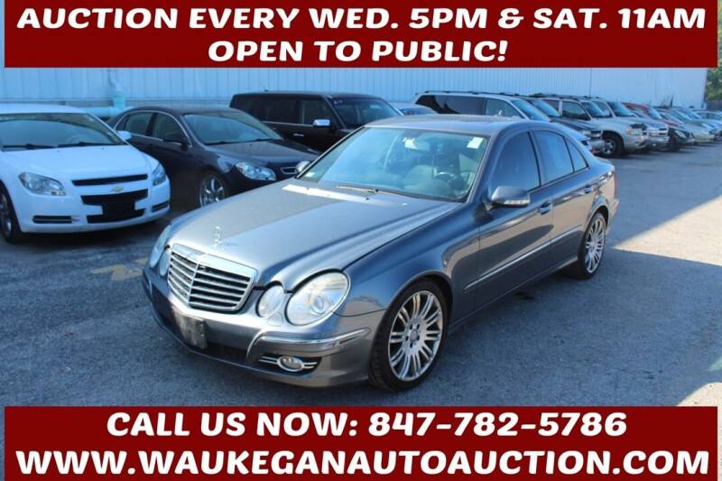 2008 Mercedes-Benz E-Class for sale at Waukegan Auto Auction in Waukegan IL
