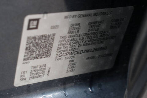 2021 Chevrolet Silverado 1500