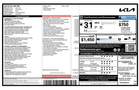 2023 Kia K5 GT-Line