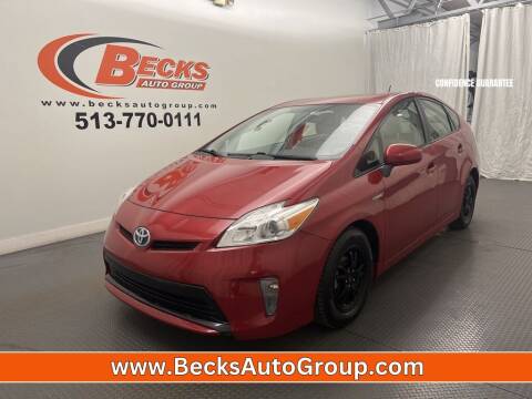 2013 Toyota Prius for sale at Becks Auto Group in Mason OH