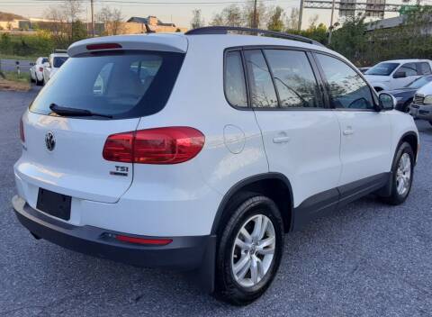 2016 Volkswagen Tiguan for sale at Bik's Auto Sales in Camp Hill PA