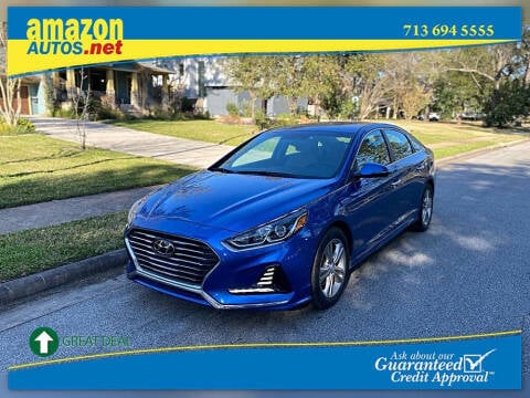 2018 Hyundai Sonata for sale at Amazon Autos in Houston TX