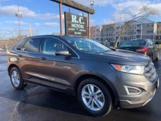 2016 Ford Edge for sale at R C Motors in Lunenburg MA