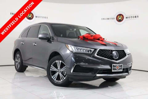 2018 Acura MDX for sale at INDY'S UNLIMITED MOTORS - UNLIMITED MOTORS in Westfield IN