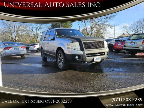2007 Ford Expedition for sale at Universal Auto Sales in Salem OR