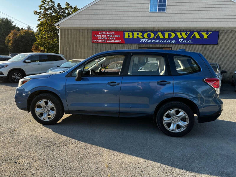 2017 Subaru Forester for sale at Broadway Motoring Inc. in Ayer MA