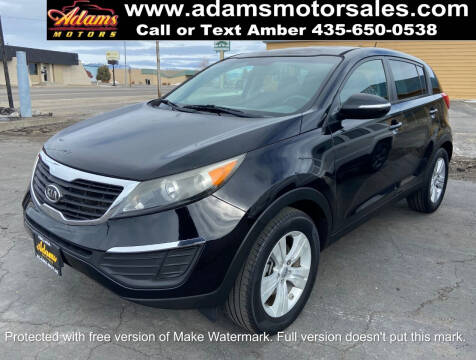 2012 Kia Sportage for sale at Adams Motors Sales in Price UT