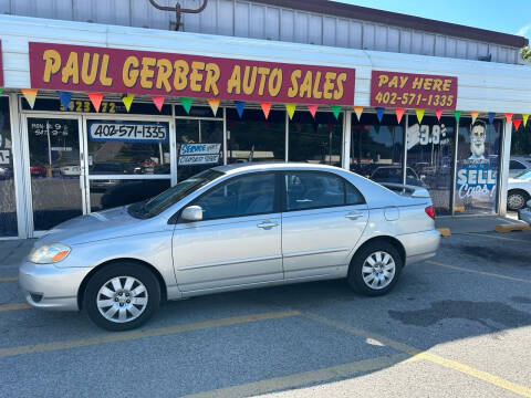 2004 Toyota Corolla for sale at Paul Gerber Auto Sales in Omaha NE