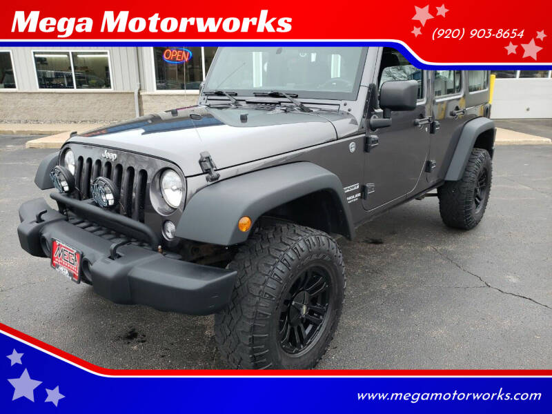 2014 Jeep Wrangler Unlimited for sale at Mega Motorworks in Appleton WI