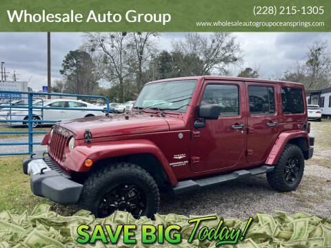 2013 Jeep Wrangler Unlimited for sale at Wholesale Auto Group in Ocean Springs MS