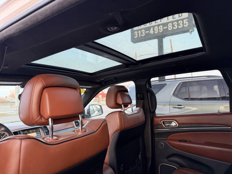 2017 Jeep Grand Cherokee Summit