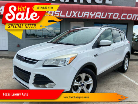 2014 Ford Escape for sale at Texas Luxury Auto in Cedar Hill TX