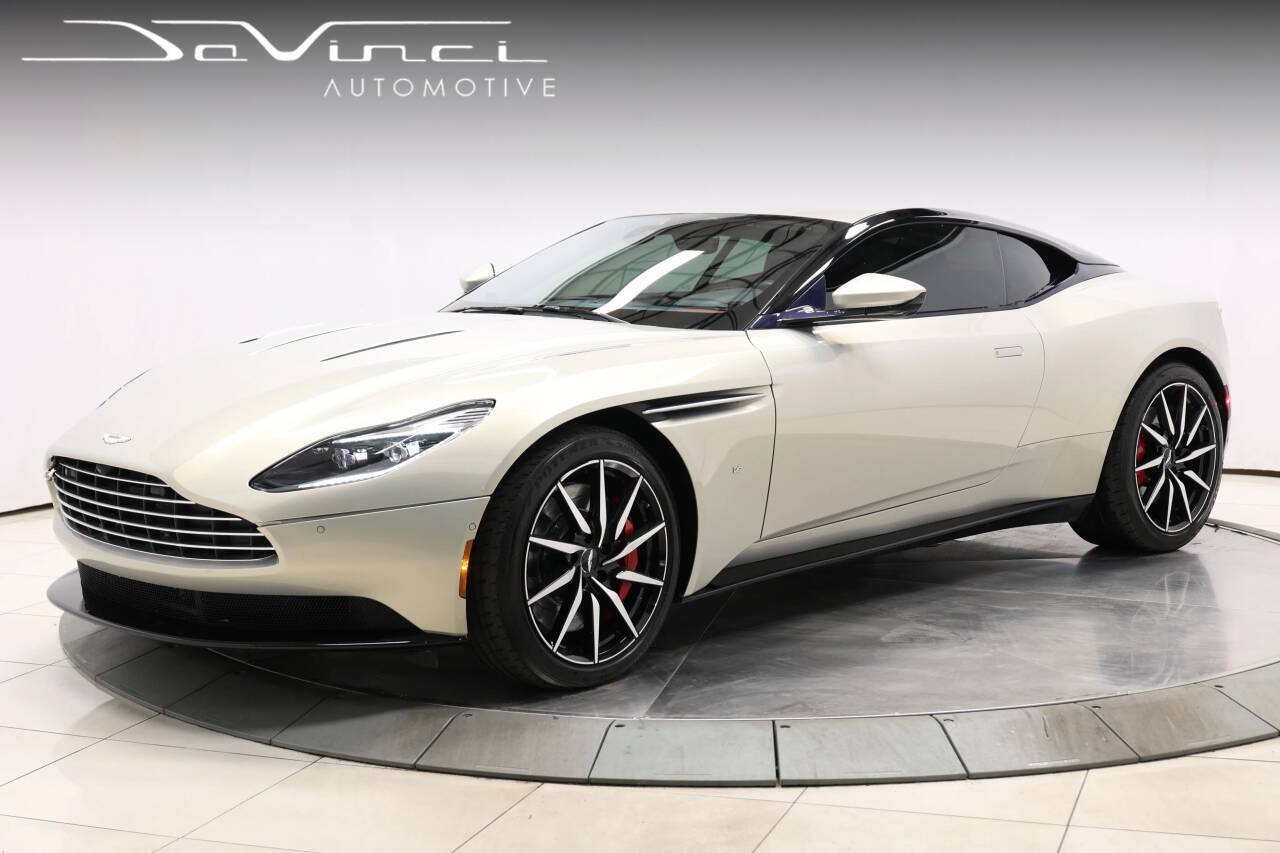 Silver 2017 Aston Martin DB11 Base 2dr Coupe 1