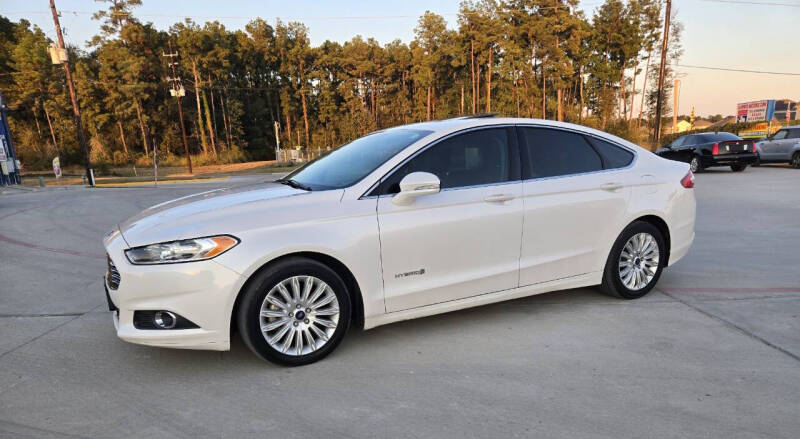 2015 Ford Fusion Hybrid for sale at ALWAYS MOTORS in Spring TX