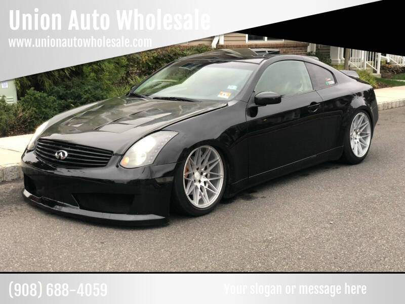 2004 Infiniti G35 for sale at Union Auto Wholesale in Union NJ