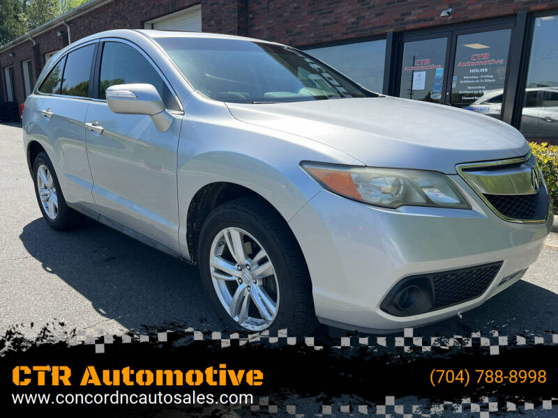 2013 Acura RDX for sale at CTR Automotive in Concord NC