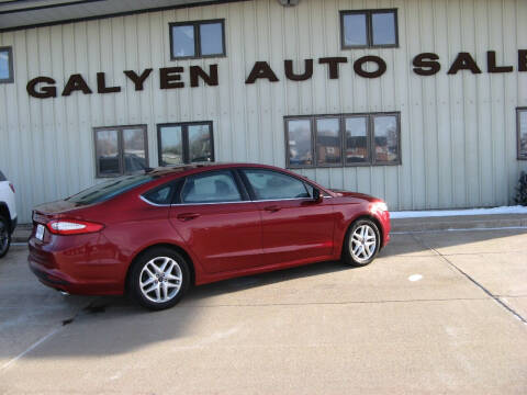 2016 Ford Fusion for sale at Galyen Auto Sales in Atkinson NE