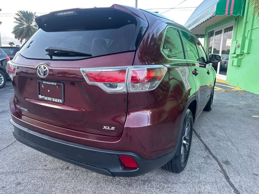 2016 Toyota Highlander for sale at Tropical Auto Sales in North Palm Beach, FL