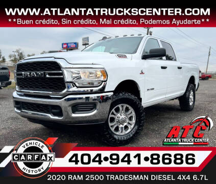 2020 RAM 2500 for sale at ATLANTA TRUCK CENTER LLC in Doraville GA