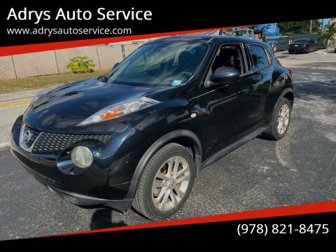 2014 Nissan JUKE for sale at Adrys Auto Service in Pompano Beach FL