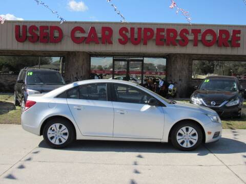 2012 Chevrolet Cruze for sale at Checkered Flag Auto Sales NORTH in Lakeland FL
