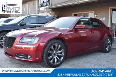 2014 Chrysler 300 for sale at IMD Motors in Richardson TX