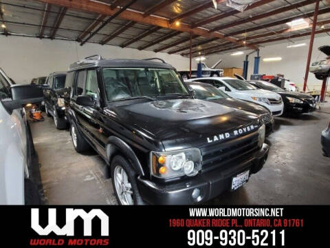 2003 Land Rover Discovery for sale at World Motors INC in Ontario CA