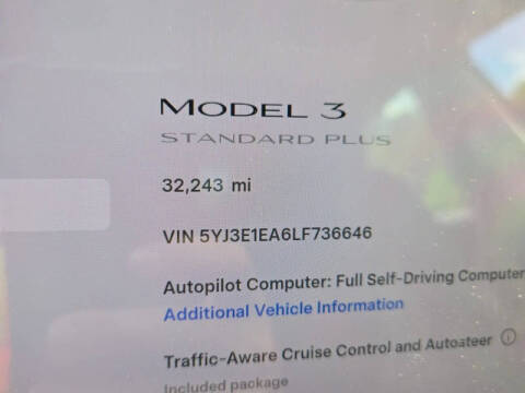 2020 Tesla Model 3