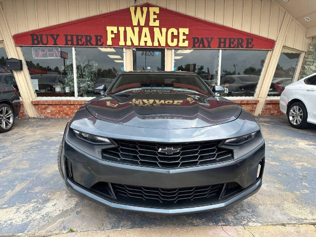 2019 Chevrolet Camaro for sale at Caspian Auto Sales in Oklahoma City, OK